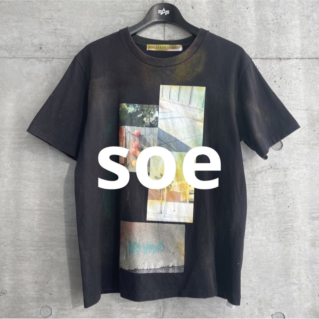 SOE READY TO WEAR プリント スプレー加工 Tシャツ | フリマアプリ ラクマ