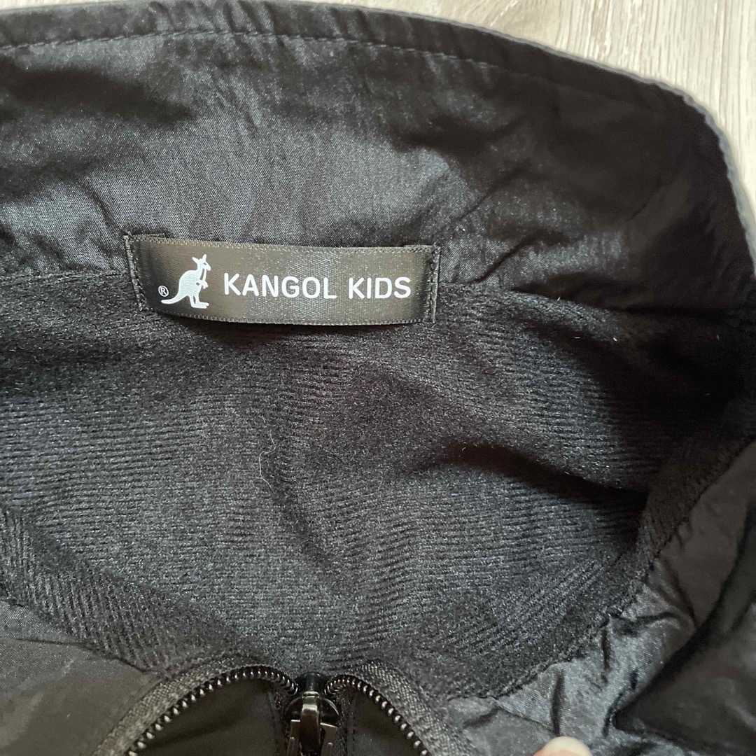 KANGOL(カンゴール)のKANGOL 裏フリース　ナイロンブルゾン キッズ/ベビー/マタニティのキッズ服男の子用(90cm~)(ジャケット/上着)の商品写真