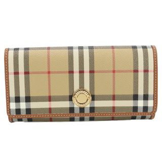 バーバリー(BURBERRY) 長財布 財布(レディース)(ゴールド/金色系)の