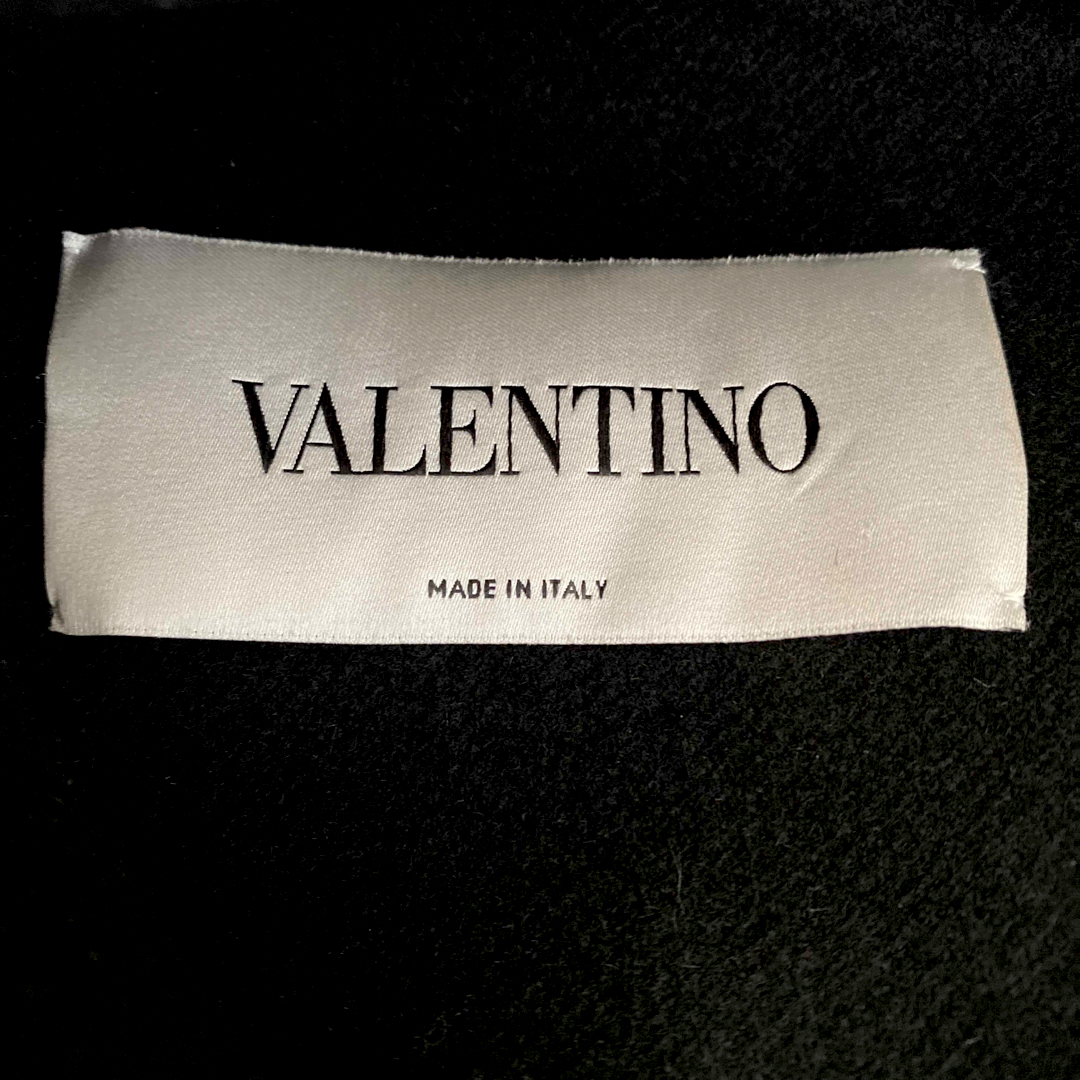 VALENTINO(ヴァレンティノ)のヴァレンティノのラグジュアリーでとても素敵なファー付ワンピース レディースのワンピース(ひざ丈ワンピース)の商品写真