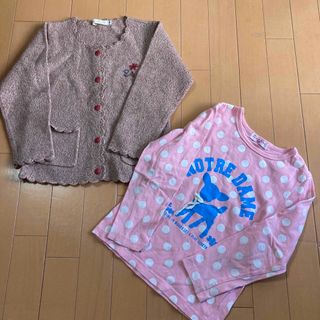 120センチ2枚セット(Tシャツ/カットソー)