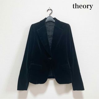 セオリー theory テーラードジャケット セレモニー ブラック-