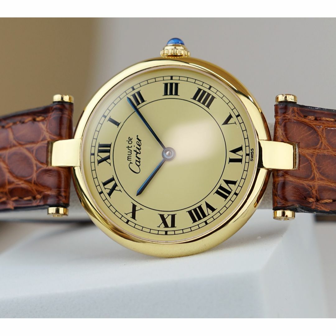 美品 カルティエ マスト ヴァンドーム ダイヤインデックス LM Cartier