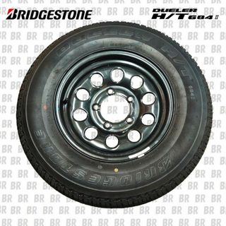 ブリヂストン(BRIDGESTONE)のスズキ ジムニー シエラ 純正　タイヤ と ホイール　１本(タイヤ・ホイールセット)