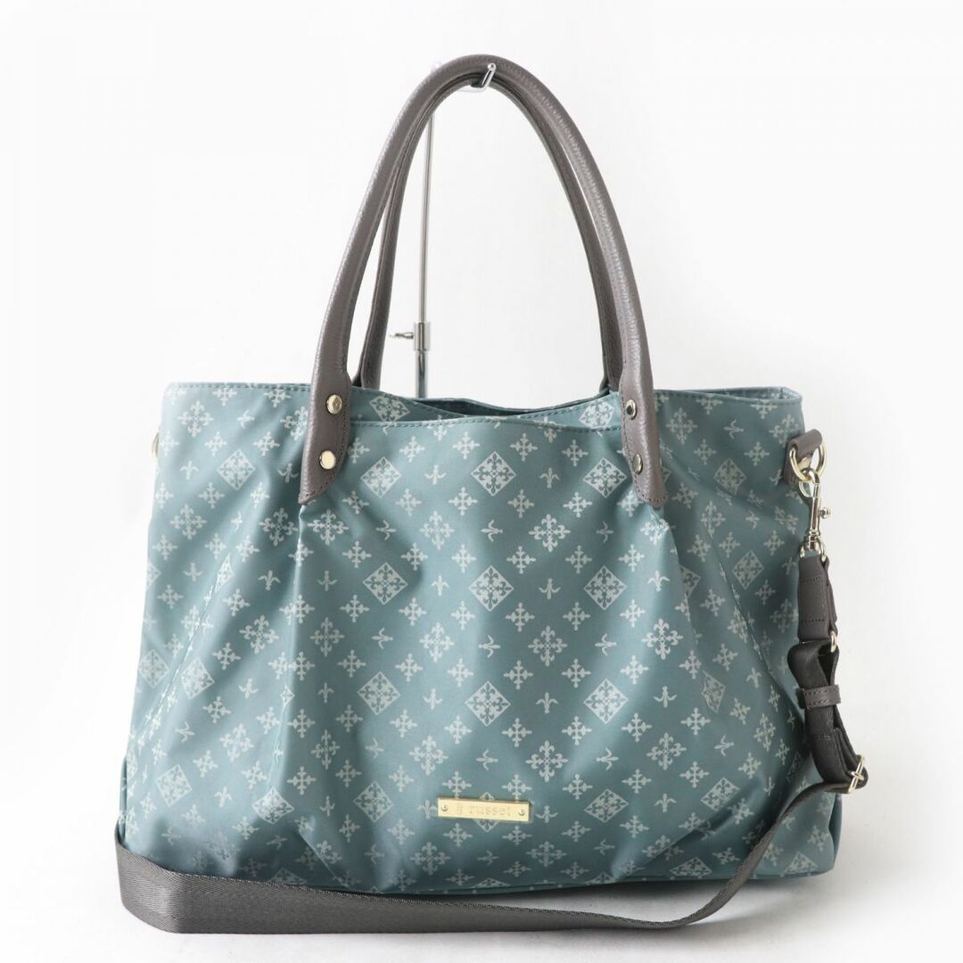 希少!極美品 russet ラシット バッグ ショルダーバッグ 2Way レザー+