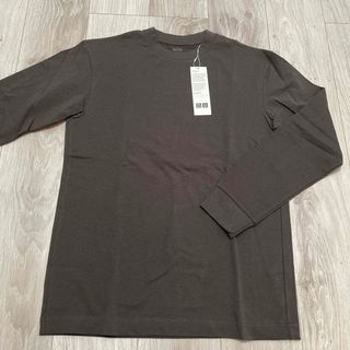 ユニクロ(UNIQLO)のUNIQLO U ヒートテックコットンクルーネックT(Tシャツ/カットソー(七分/長袖))