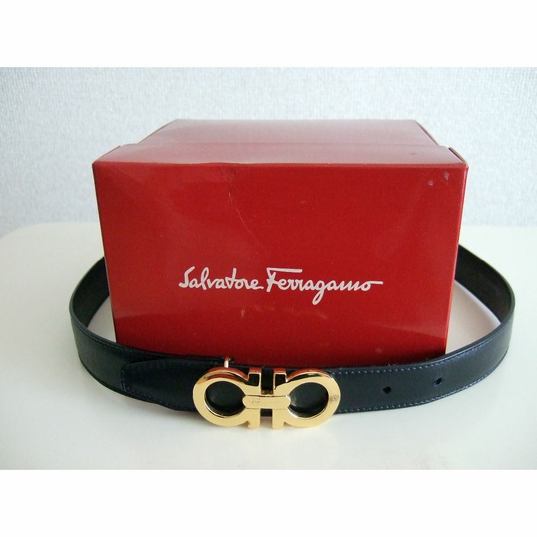 【極美品】Salvatore Ferragamo ガンチーニ レザーベルト