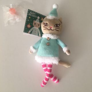 カルディ(KALDI)のKALDI カルディ　くたくたねこちゃん　クリスマス　2023(ぬいぐるみ)