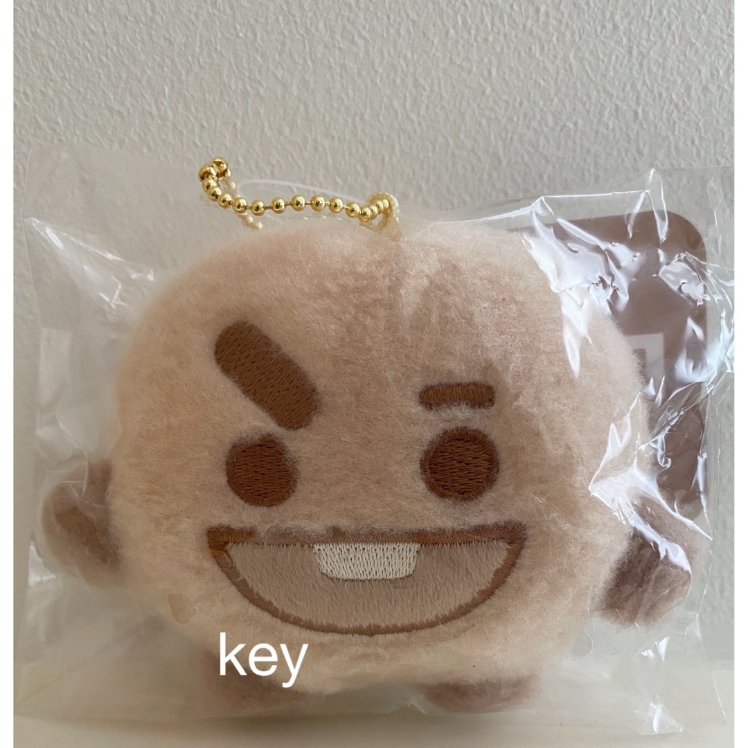 防弾少年団(BTS)(ボウダンショウネンダン)のBT21 マスコット ラテカラー SHOOKY キーホルダー シューキー エンタメ/ホビーのおもちゃ/ぬいぐるみ(キャラクターグッズ)の商品写真