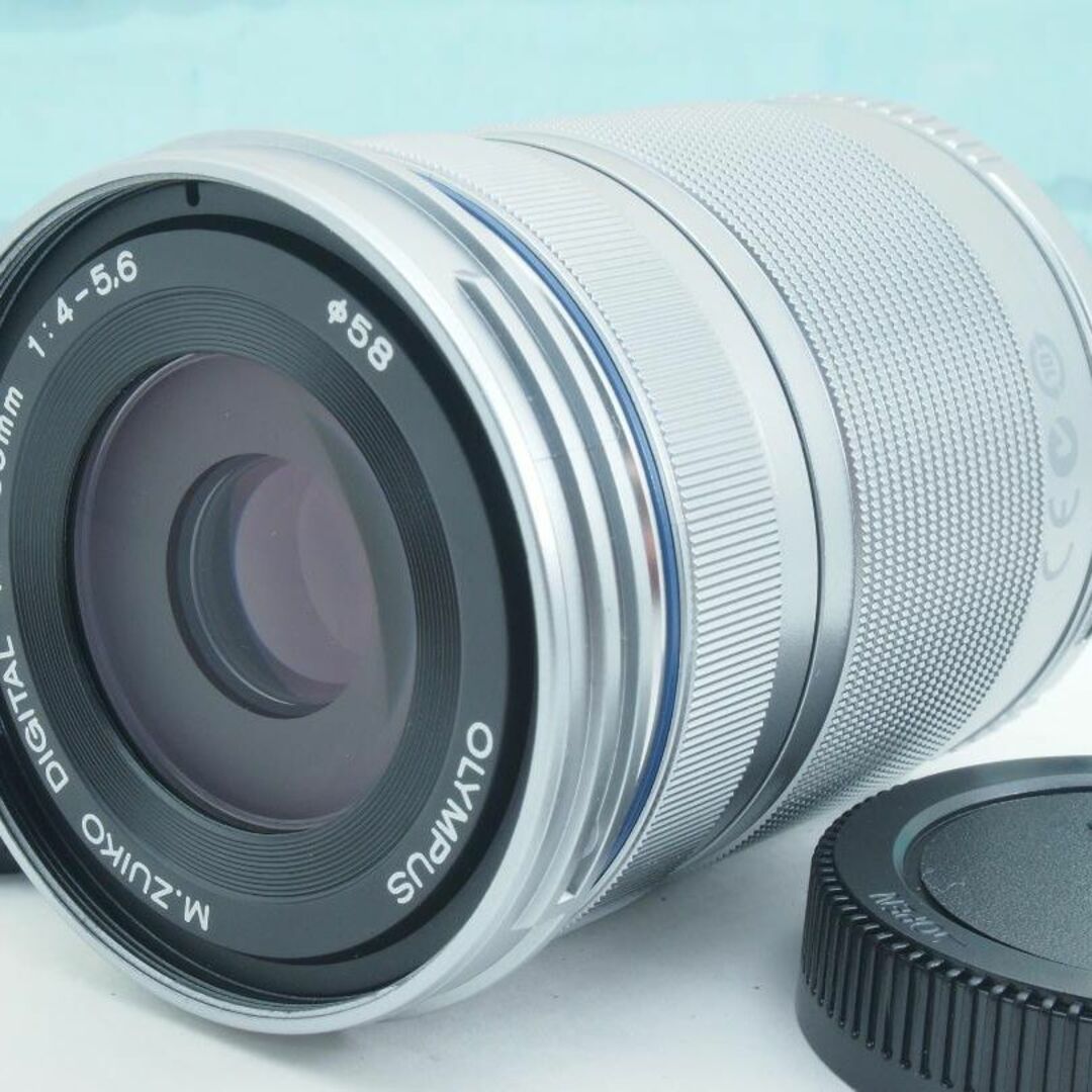 OLYMPUS オリンパス　望遠ズームレンズ　40-150mm シルバー