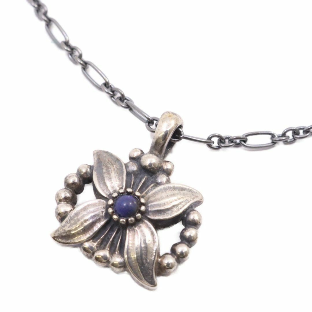 GEORG JENSEN ジョージジェンセン 1998 ヘリテージコレクション イヤーペンダント ネックレス シルバー925/ラピスラズリ