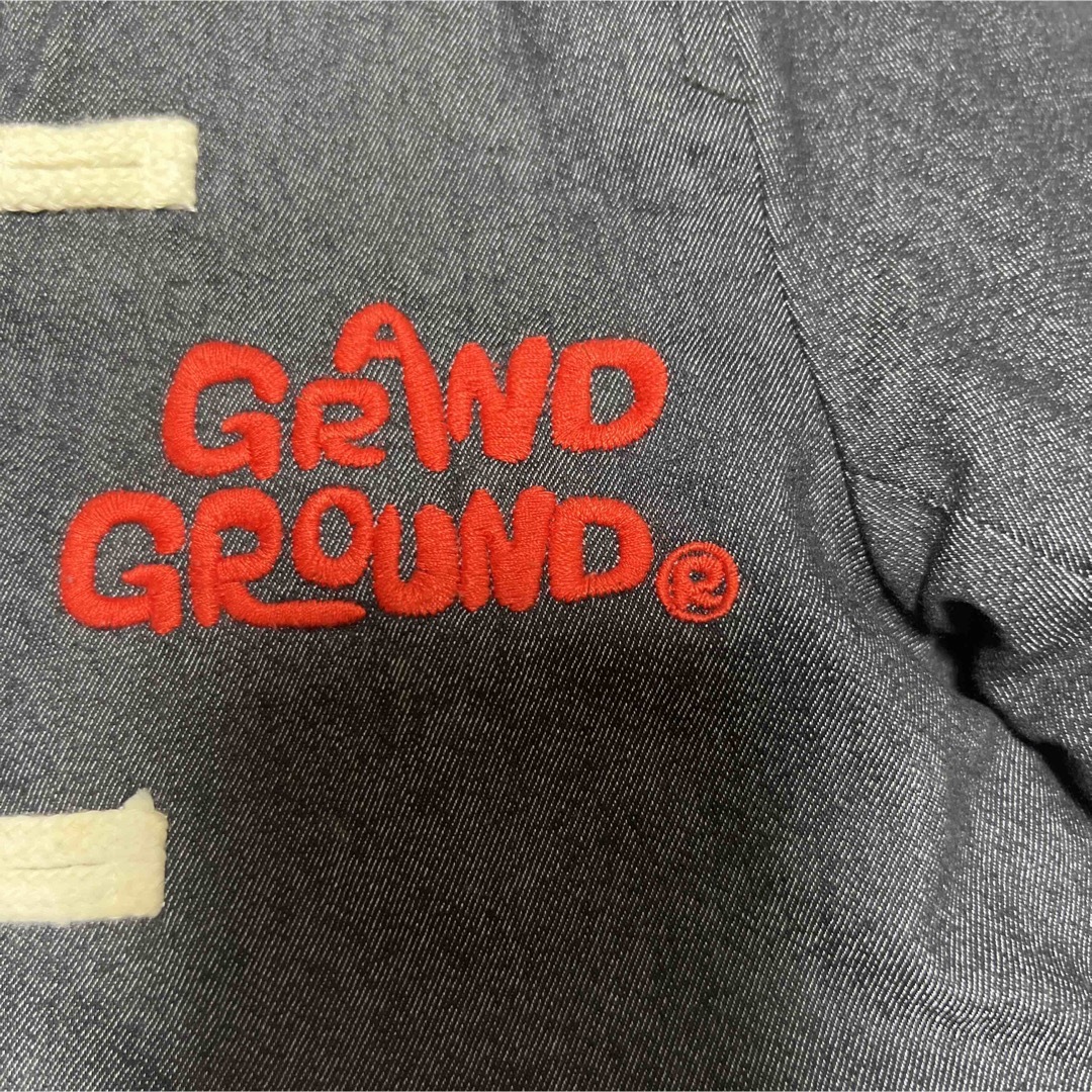 GrandGround(グラグラ)のGRANDGROUNDパンダフード付ダッフルコート キッズ/ベビー/マタニティのキッズ服女の子用(90cm~)(コート)の商品写真