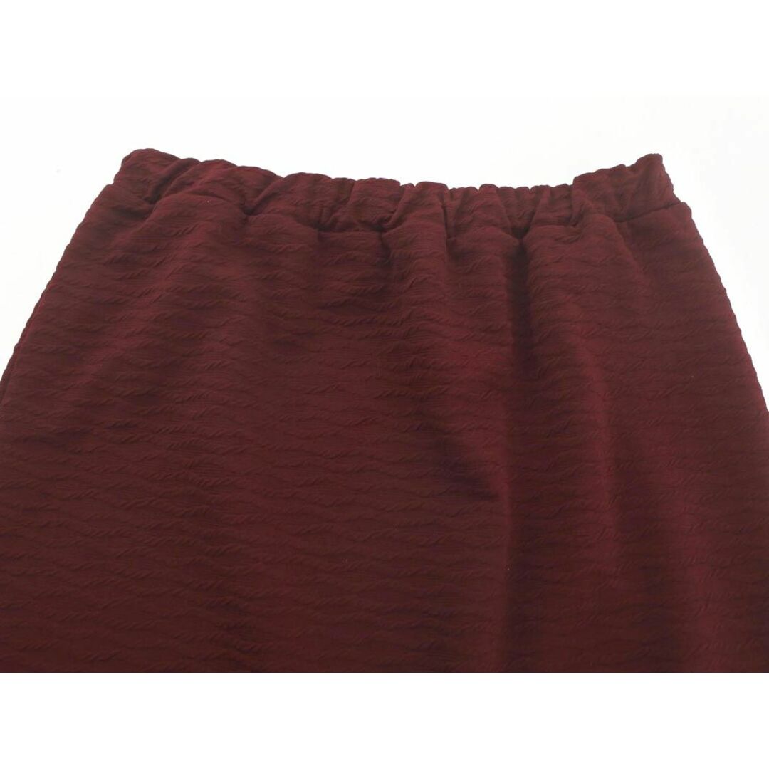 URBAN RESEARCH(アーバンリサーチ)のアーバンリサーチ Aライン 台形 スカート sizeF/赤 ■■ レディース レディースのスカート(ミニスカート)の商品写真