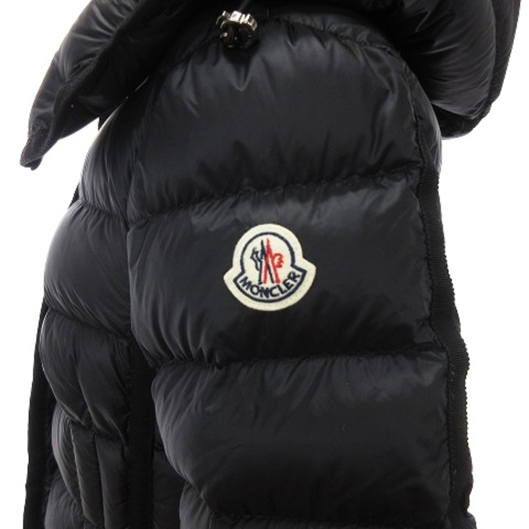 MONCLER(モンクレール)のモンクレール 20年製 エルミンヌ ダウンコート ジャケット ナイロン 黒 0 レディースのジャケット/アウター(ダウンコート)の商品写真