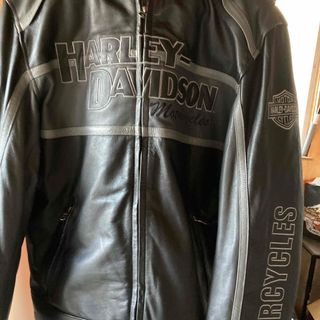 ハーレーダビッドソン(Harley Davidson)のハーレレーシングジャンパーお値下げ(レザージャケット)