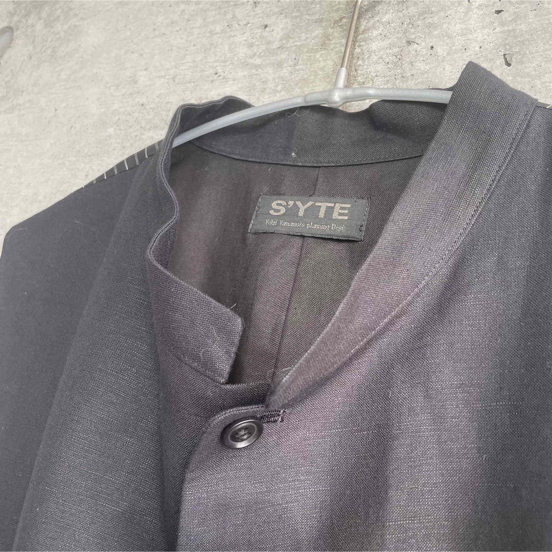 Yohji Yamamoto(ヨウジヤマモト)の yohji yamamoto S'YTE ロング ボタンジレベスト  メンズのトップス(ベスト)の商品写真