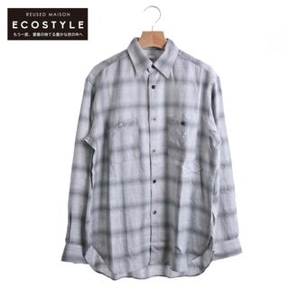 ロンハーマン(Ron Herman)のロンハーマン 23S/S 3720700075 Brushed Plaid Work Shirt S(シャツ)