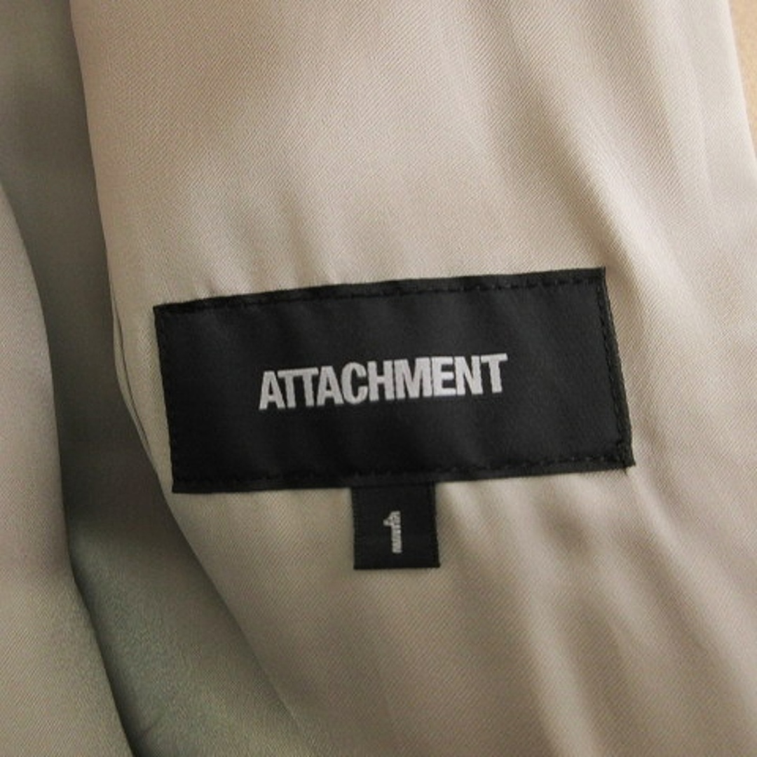 ATTACHIMENT(アタッチメント)のアタッチメント カシミヤ混平二重メルトン コート ベージュ 1 ■SM1 メンズのジャケット/アウター(その他)の商品写真