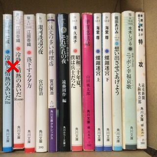 カドカワショテン(角川書店)の角川文庫セット(その他)