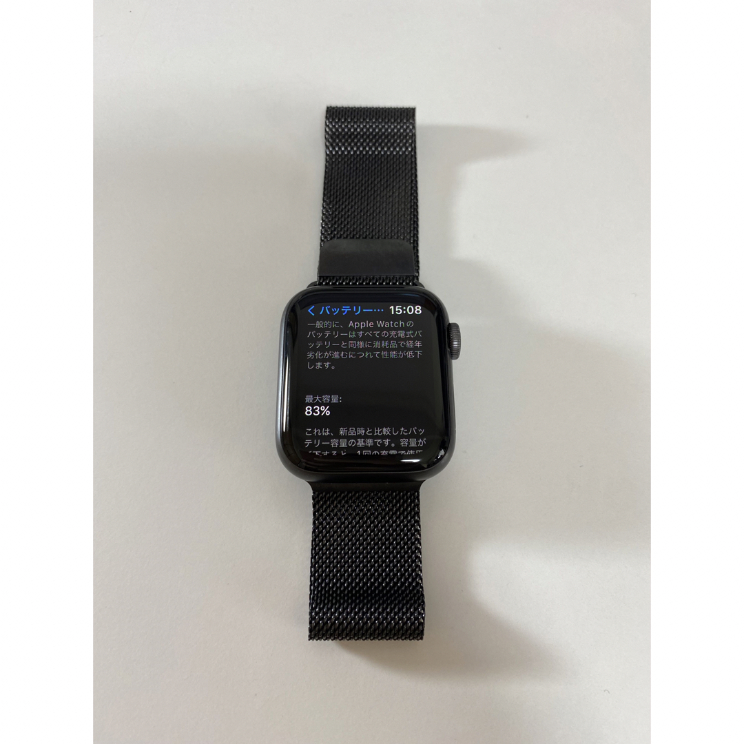 Apple Watch(アップルウォッチ)のApple Watch Series 5 GPS 40mm A2092 ブラック メンズの時計(腕時計(デジタル))の商品写真