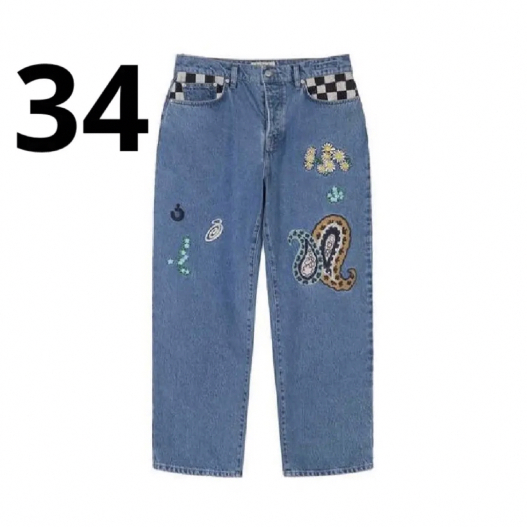 最速最新2024年モデル】 激レア stussy noma big ol jeans 34 デニム