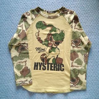 ヒステリックミニ(HYSTERIC MINI)のヒステリックミニ ラグランロンTEE 130(Tシャツ/カットソー)