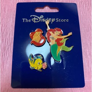 レア ディズニー リトルマーメイド フランダー セバスチャン ピンバッジ ピン