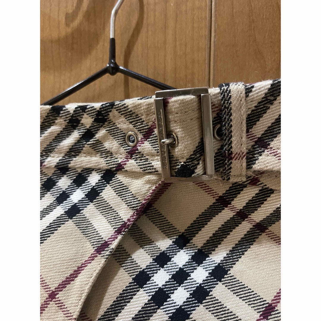 BURBERRY BLUE LABEL(バーバリーブルーレーベル)の【バーバリー・Burberry Blue Label】チェックモチーフスカート レディースのスカート(ひざ丈スカート)の商品写真