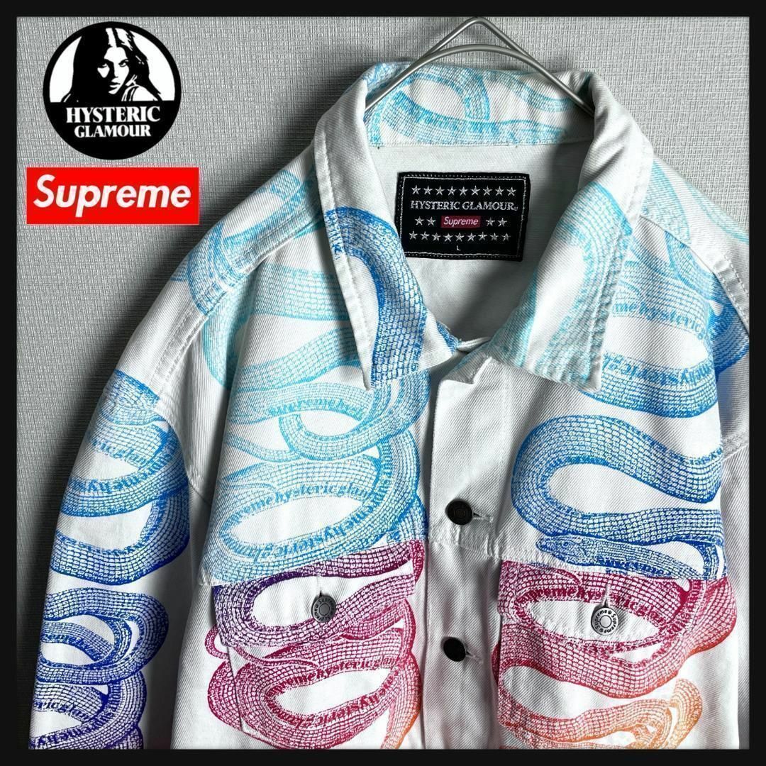 supreme  HYSTERIC GLAMOUR DenimJacket  L