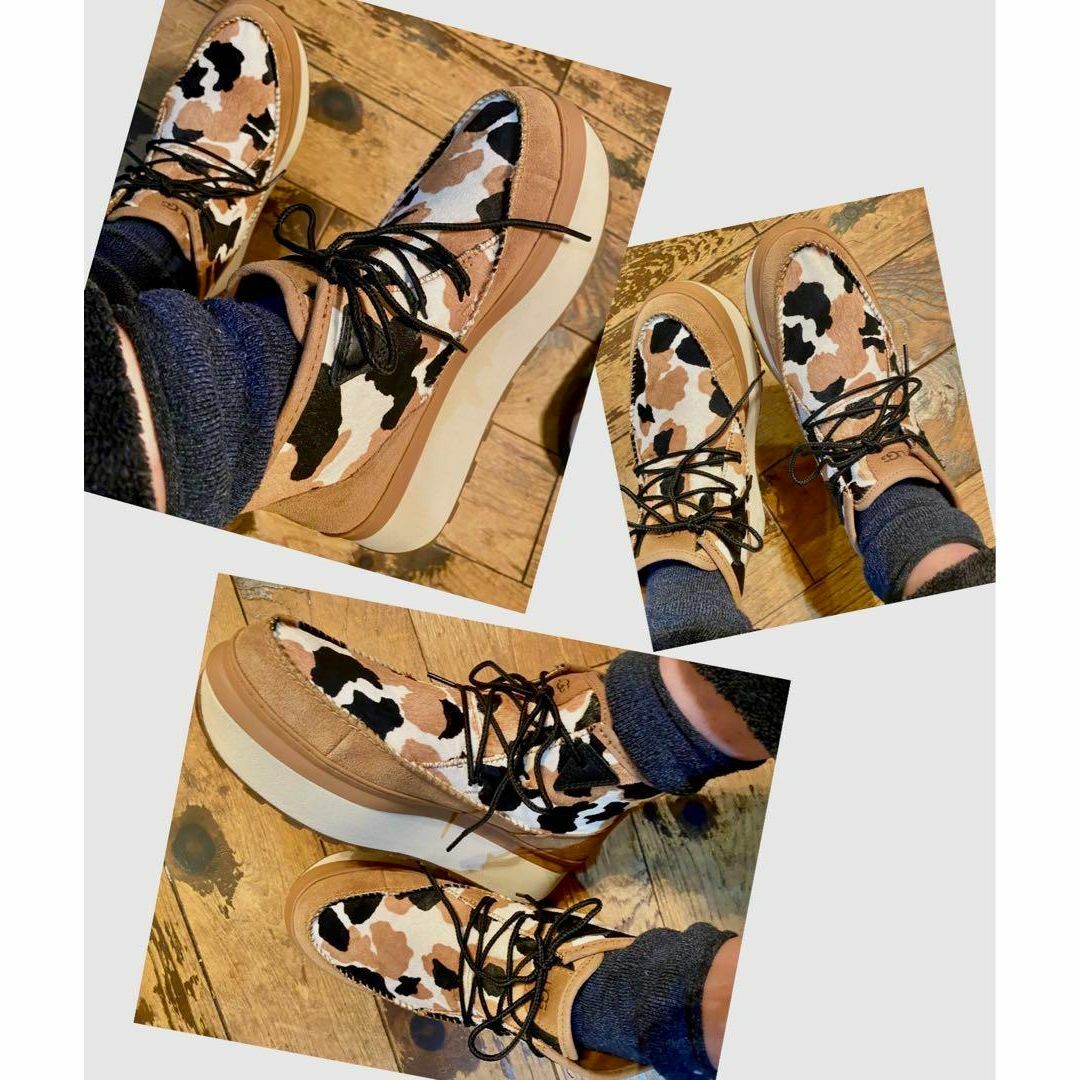 UGG(アグ)の超激レア✨新品✨25.5✨UGG✨Marin Bootie Cow Print レディースの靴/シューズ(ブーツ)の商品写真