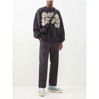 Acne Studios - Acne Studios バブルロゴ クルーネック スウェットの ...