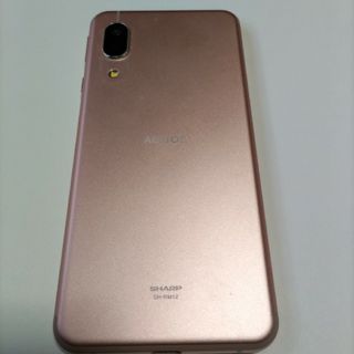 シャープ(SHARP)のAQUOS　SH-RM12　ピンク(スマートフォン本体)