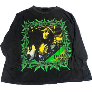 ミュージックティー(MUSIC TEE)の90’s vintage ボブマーリー ロングスリーブ Tシャツ(Tシャツ/カットソー(七分/長袖))