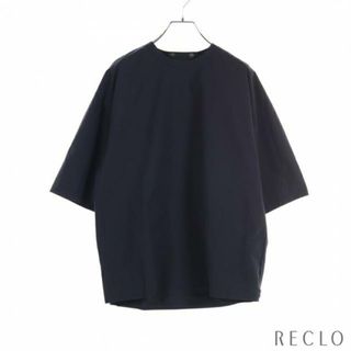 ハイク(HYKE)のSOLOTEX STRETCH SHORT SLEEVE TOP ブラウス ネイビー(Tシャツ(半袖/袖なし))