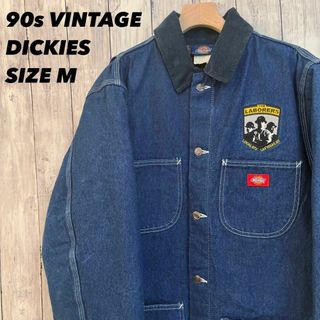 ディッキーズ(Dickies)の90sヴィンテージ古着DICKIESディッキーズデニムカバーオール裏ブランケット(カバーオール)