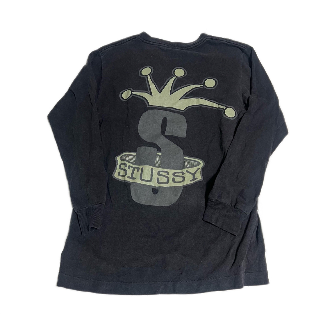 STUSSY(ステューシー)の90’s 白タグ OLD STUSSY  US製 メンズのトップス(Tシャツ/カットソー(七分/長袖))の商品写真