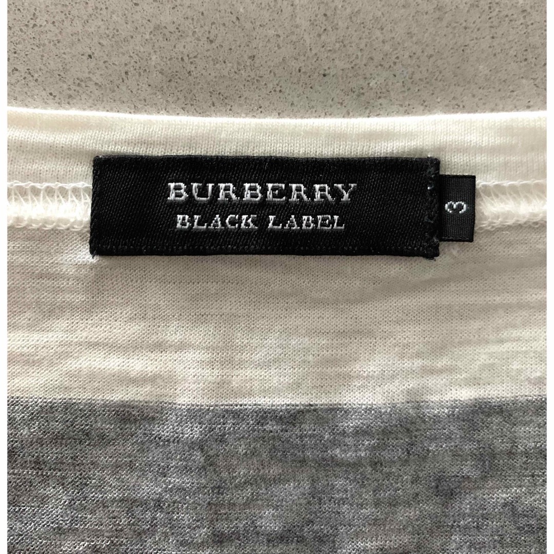 BURBERRY BLACK LABEL(バーバリーブラックレーベル)のBURBERRY BLACK LABEL バーバリーブラックレーベル カットソー メンズのトップス(Tシャツ/カットソー(七分/長袖))の商品写真