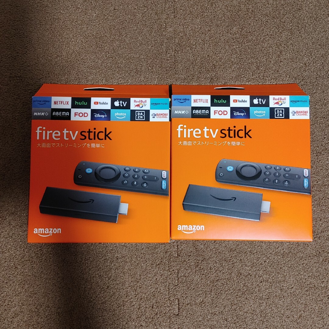 Amazon Fire TV Stick 第3世代 Alexaリモコン　新品２台 | フリマアプリ ラクマ