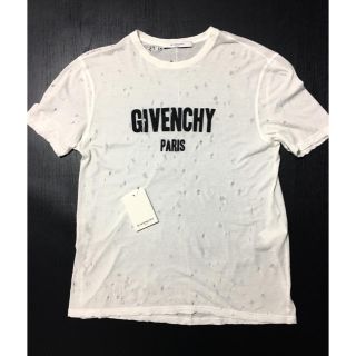 ジバンシィ(GIVENCHY)の直営店購入givenchy定84240ロゴプリントTシャツXS新品同様ジバンシィ(Tシャツ(半袖/袖なし))