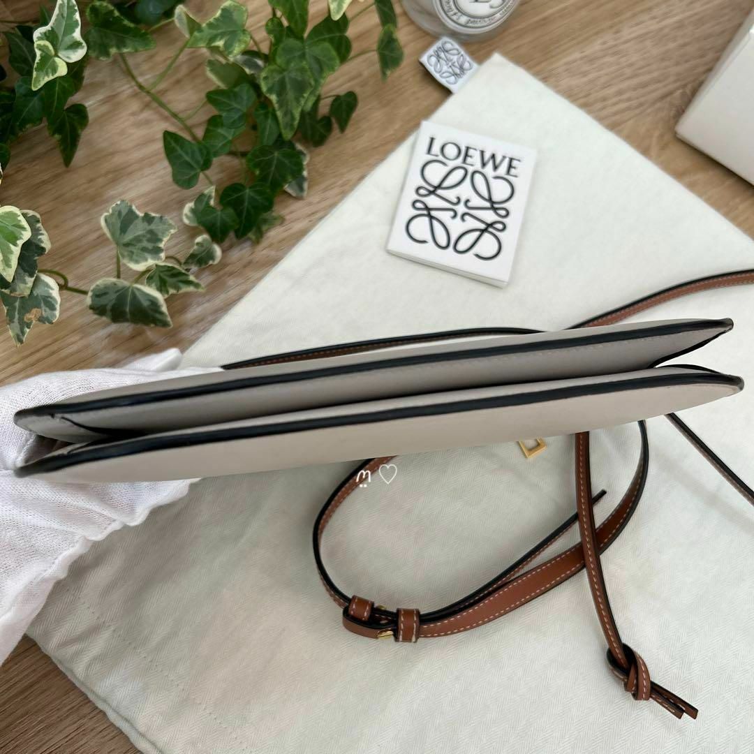 LOEWE ロエベ ゲートダブルジップポーチ ショルダーバッグ斜めがけポシェット