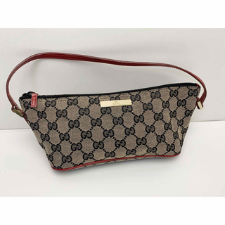 グッチ(Gucci)のH277 グッチ ポーチ マルチケース ハンドバッグ  GGロゴ 総柄(ポーチ)