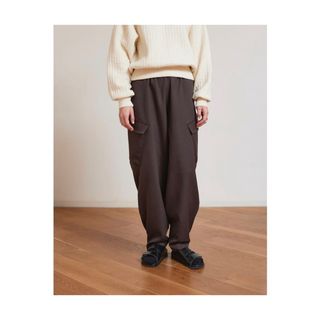 フィーニー(PHEENY)のPHEENY twill military easy pants(ワークパンツ/カーゴパンツ)