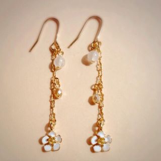 《ハンドメイド》忘れな草 ピアス(ピアス)