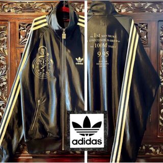 アディダス(adidas)のアディダス オリンピック 記録記念 希少 ジャージ ジャケット パーカー 時計(ジャージ)