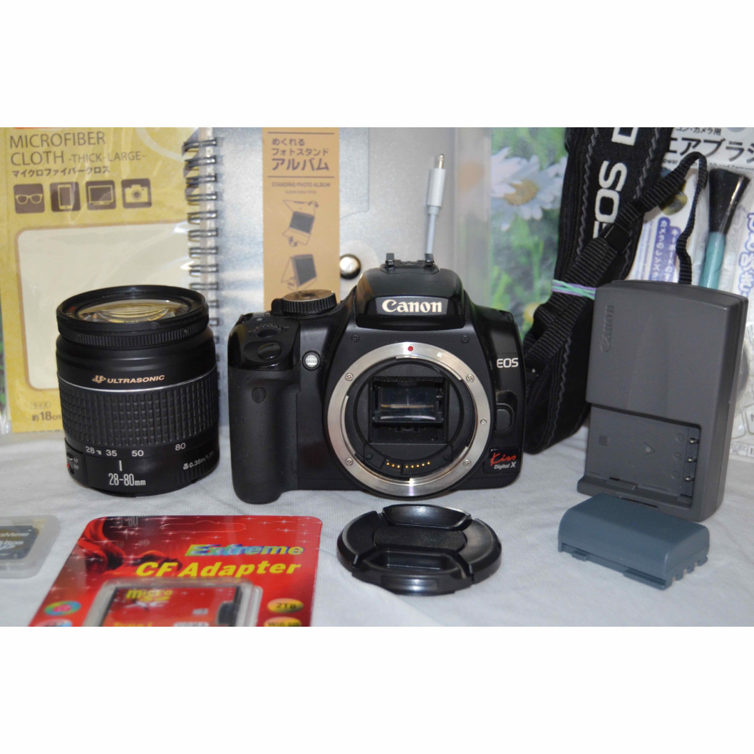 美品 キャノン Canon kiss x❤初心者おススメ❤スマホに転送❤一眼レフ-