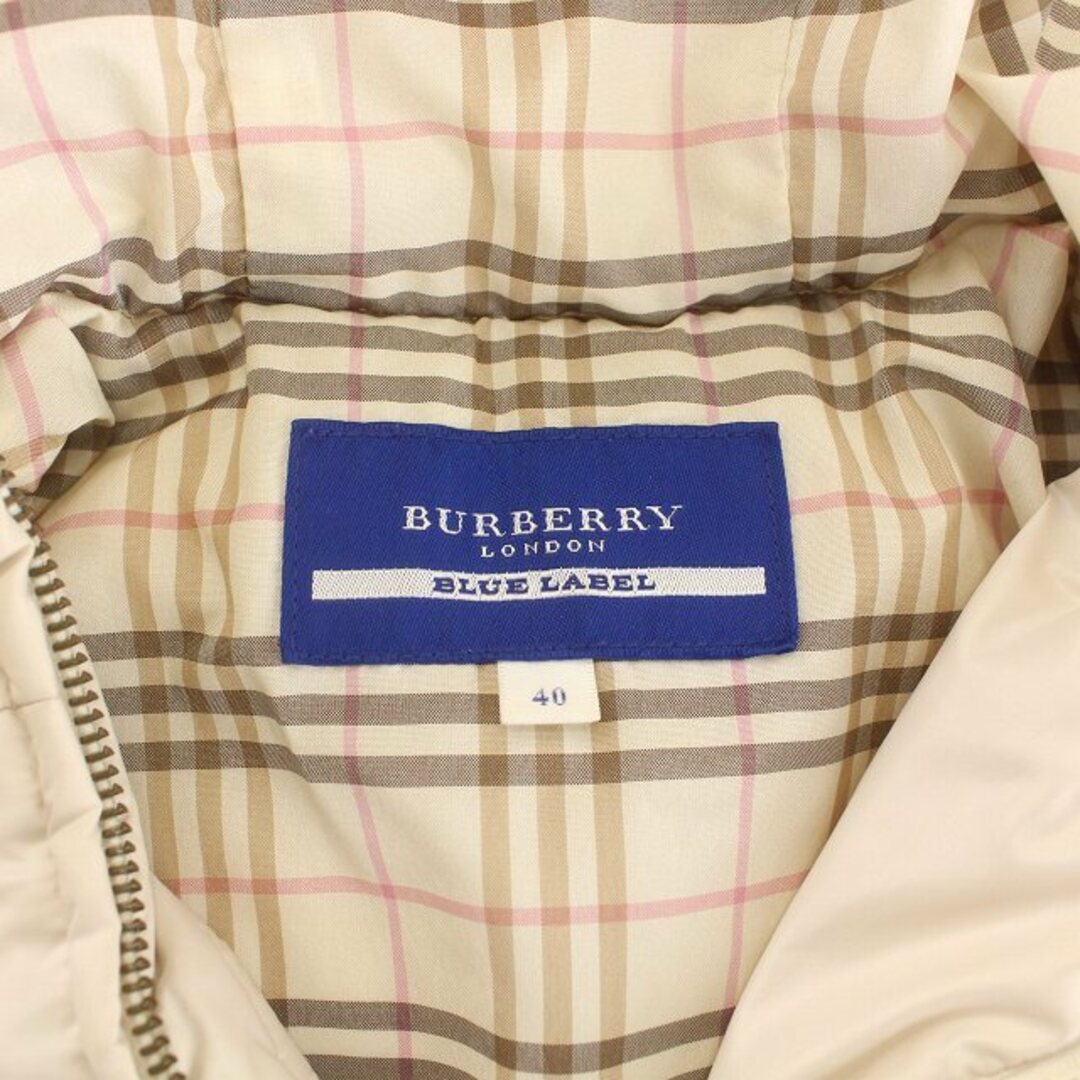 BURBERRY BLUE LABEL - バーバリーブルーレーベル ダウンジャケット