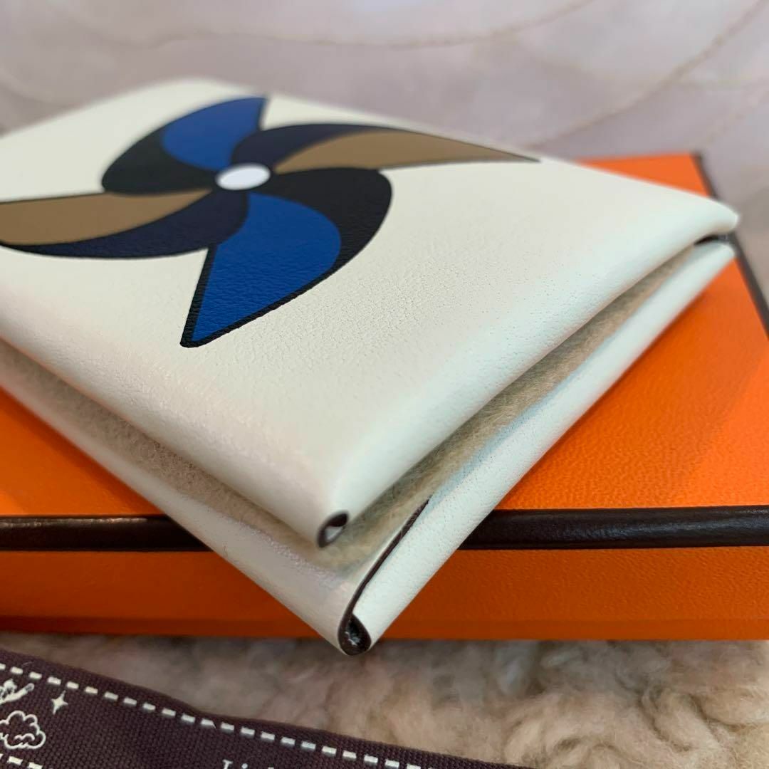 ☆レア・新品☆HERMES ガルヴィ・デュオ カードケース コインケース U刻印