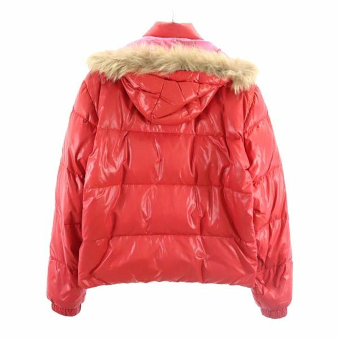 LACOSTE - ラコステ ダウンジャケット 50/4 レッド系 LACOSTE ロゴ