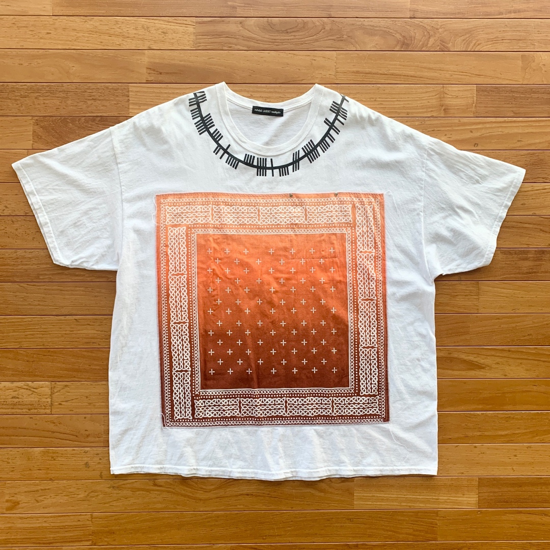 Elephant Tribal Fabrics バンダナ ビッグTシャツ