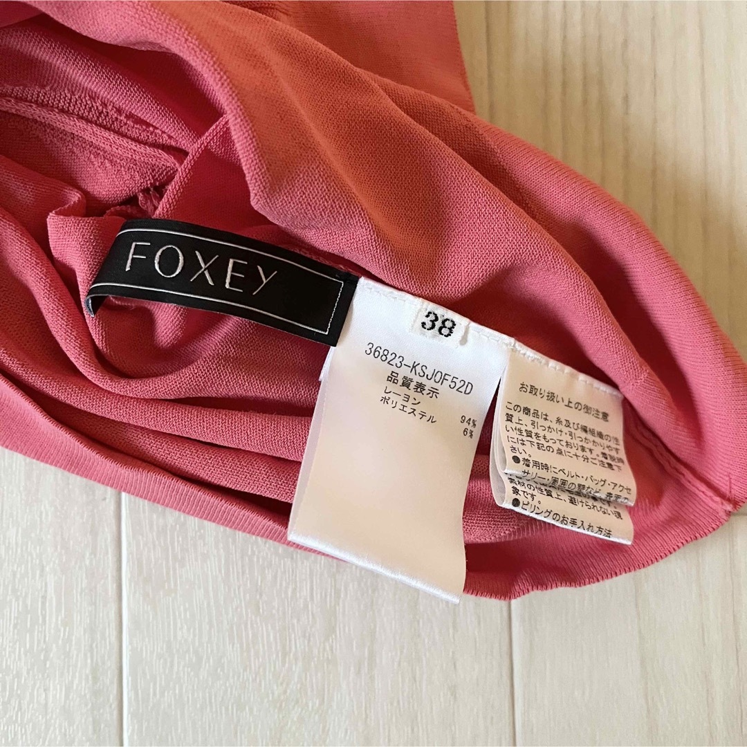 未使用 foxey フォクシー アッパースタンダード オペラピンク